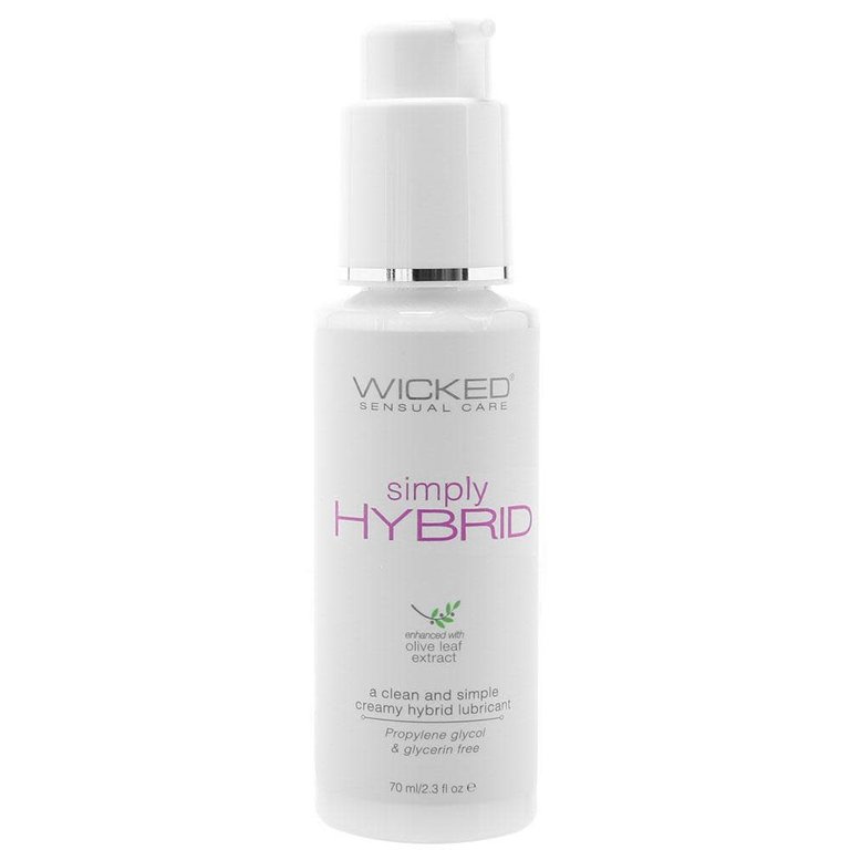 Wicked Sensual Care Simply Hybrid Lubricant 2oz