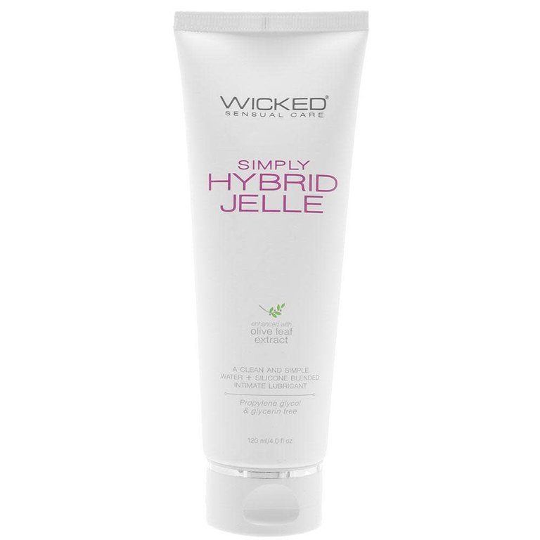 Wicked Sensual Care Simply Hybrid Lubricant Jelle 4oz