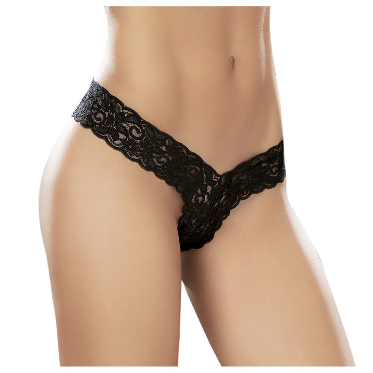 Mapale Low Rise Lace Thong
