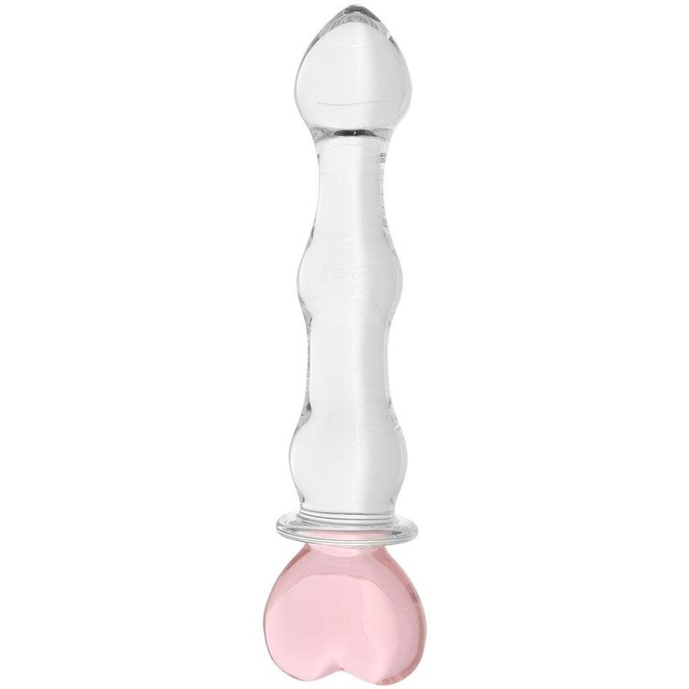 Glas 8" Sweetheart Glass Dildo