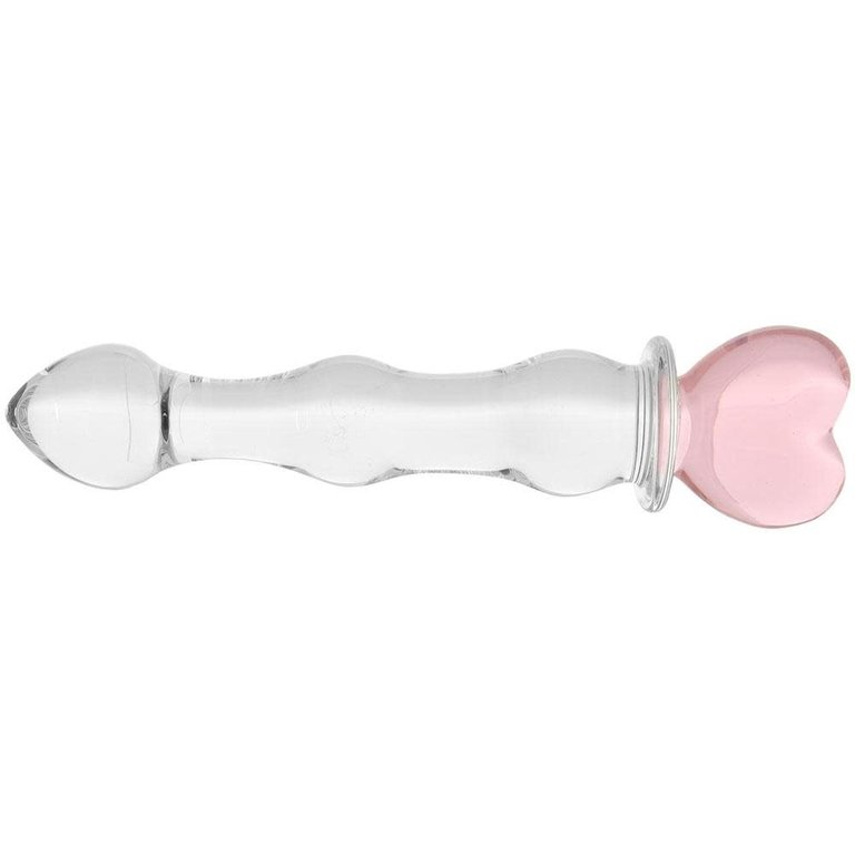 Glas 8" Sweetheart Glass Dildo