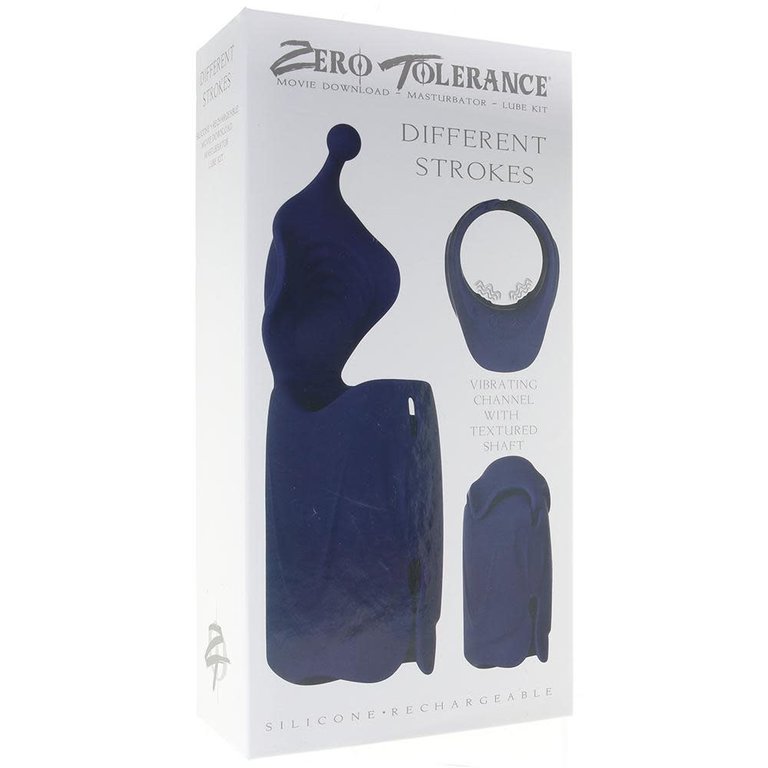 Zero Tolerance Different Strokes Rechargeable Vibrating Stroker