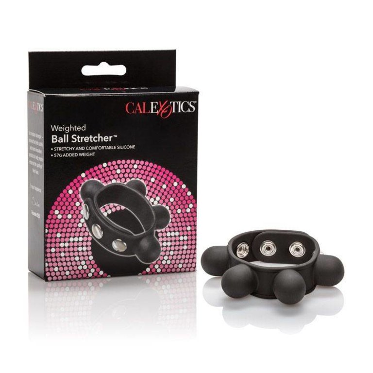 CalExotic Weighted Silicone Ball Stretcher