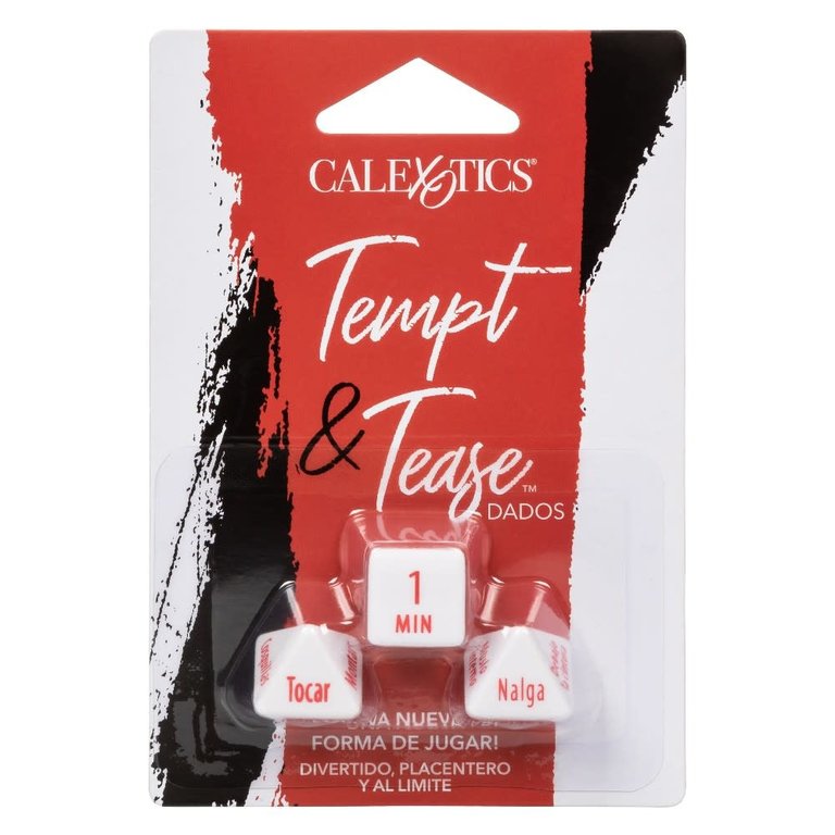 CalExotic Tempt & Tease Dados - Spanish Edition