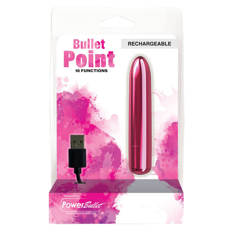 Bullet Point Rechargeable Vibrator