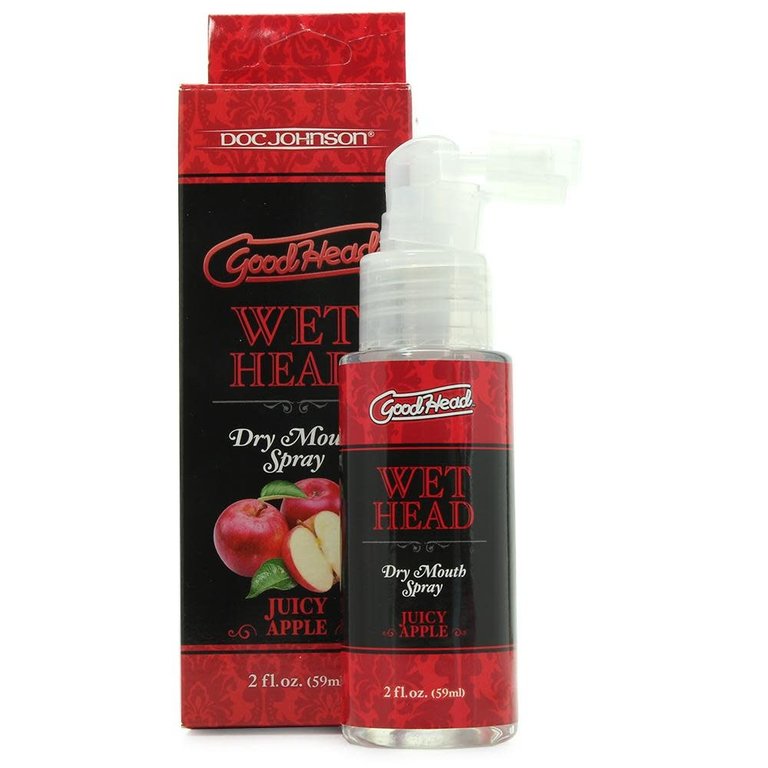 Doc Johnson GoodHead Wet Head Dry Mouth Spray - Juicy Apple
