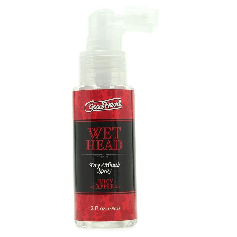 Doc Johnson GoodHead Wet Head Dry Mouth Spray - Juicy Apple