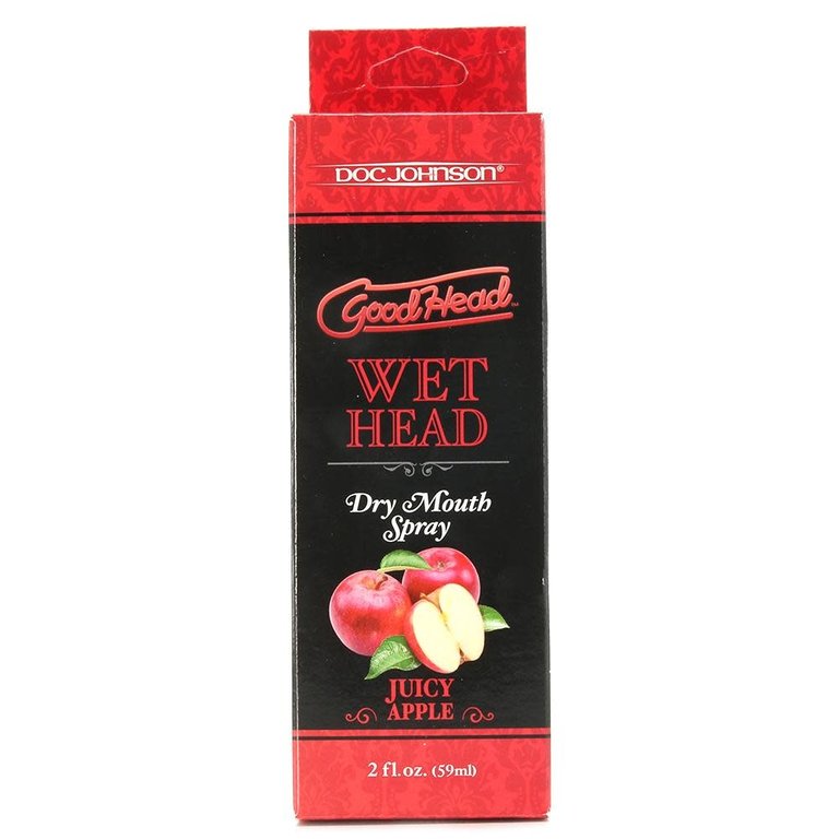 Doc Johnson GoodHead Wet Head Dry Mouth Spray - Juicy Apple