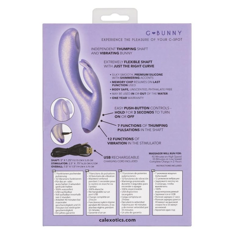CalExotic G-Love G-Bunny Rechargeable Vibrator