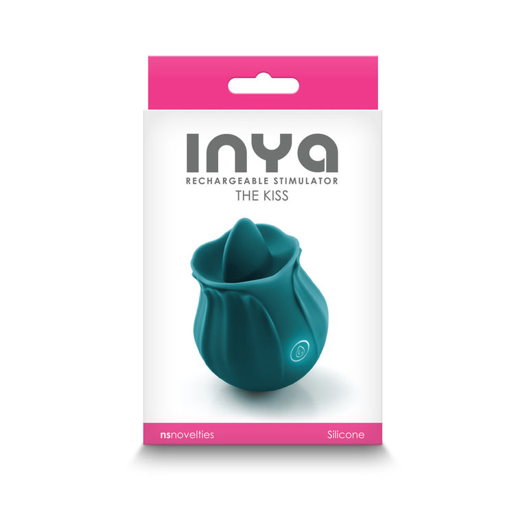 NS Novelties Inya The Kiss Rose Vibrator Teal