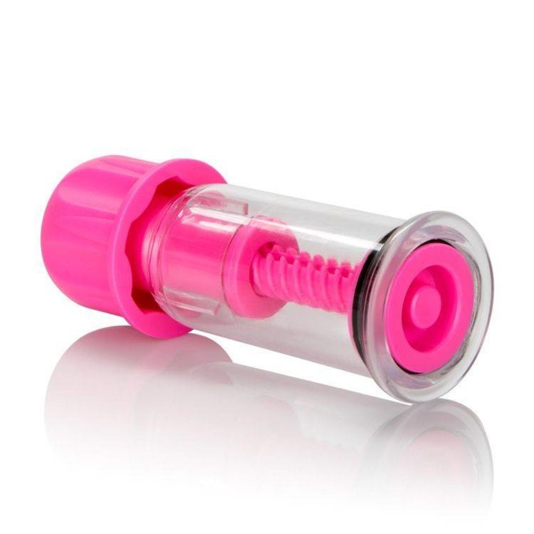 CalExotic Nipple Play Vacuum Twist Suckers - Pink
