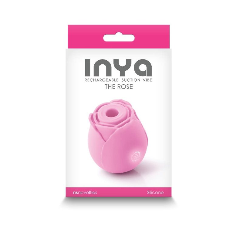 NS Novelties The Rose Suction Vibrator - Pink