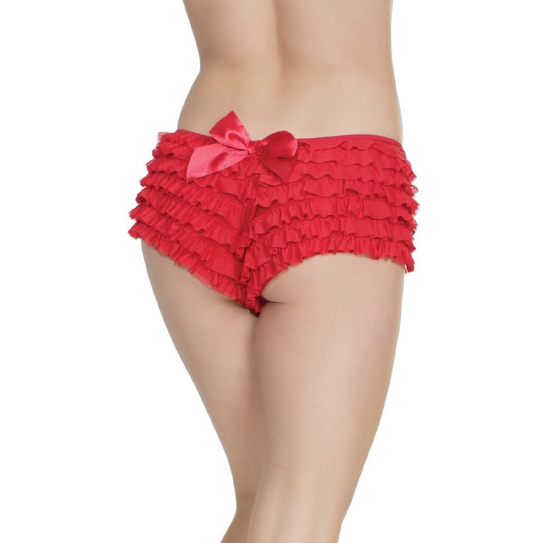 Coquette Ruffled Booty Shorts