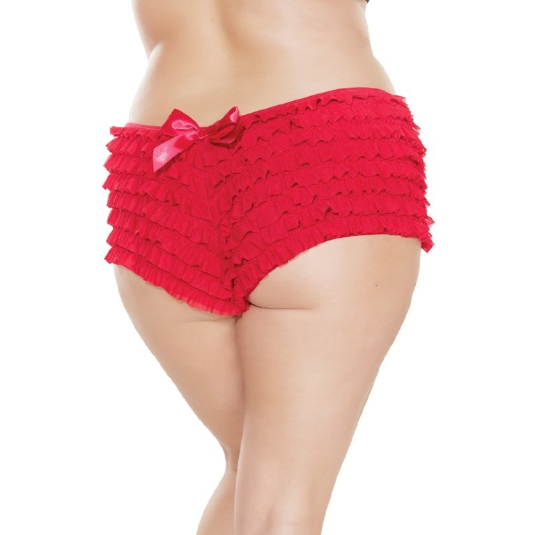 Coquette Ruffled Booty Shorts