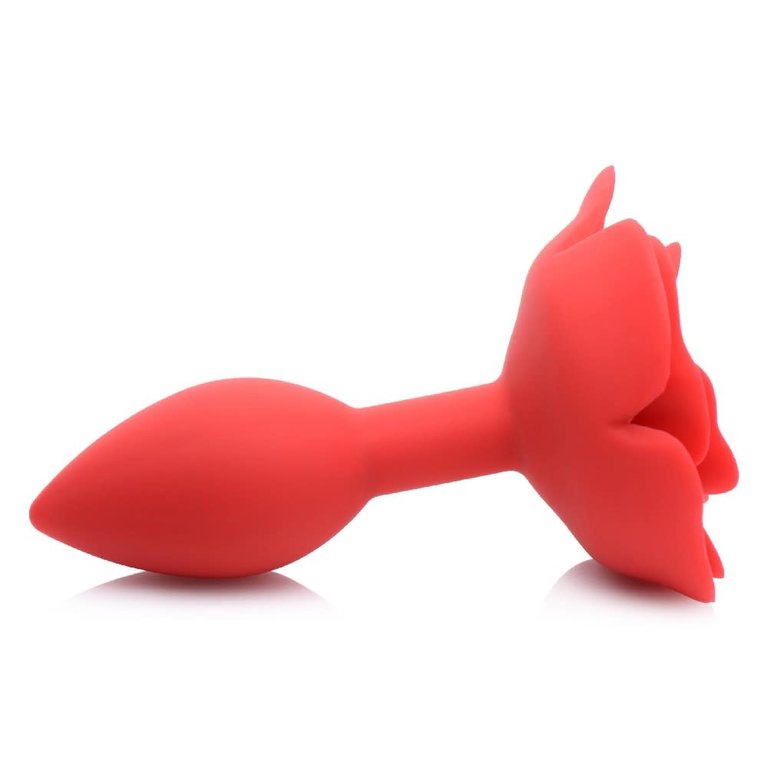 XR Brand Booty Bloom Silicone Rose Anal Plug - Medium