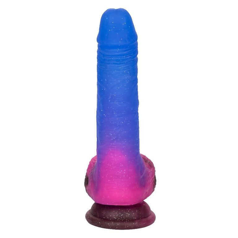 CalExotic Naughty Bits Ombré Hombre Vibrating Dildo