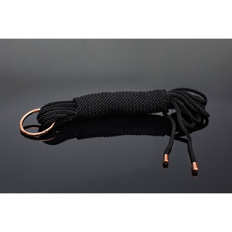 Coquette Pleasure Collection Silky Soft Bondage Rope - Black