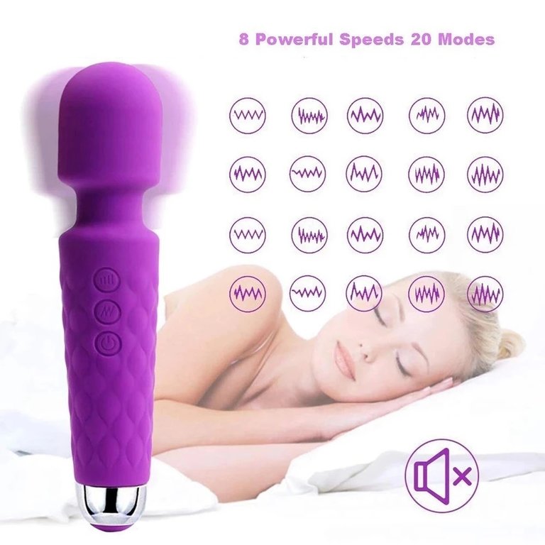 Groove Hotti Rechargeable Multi-Speed Vibrating Wand