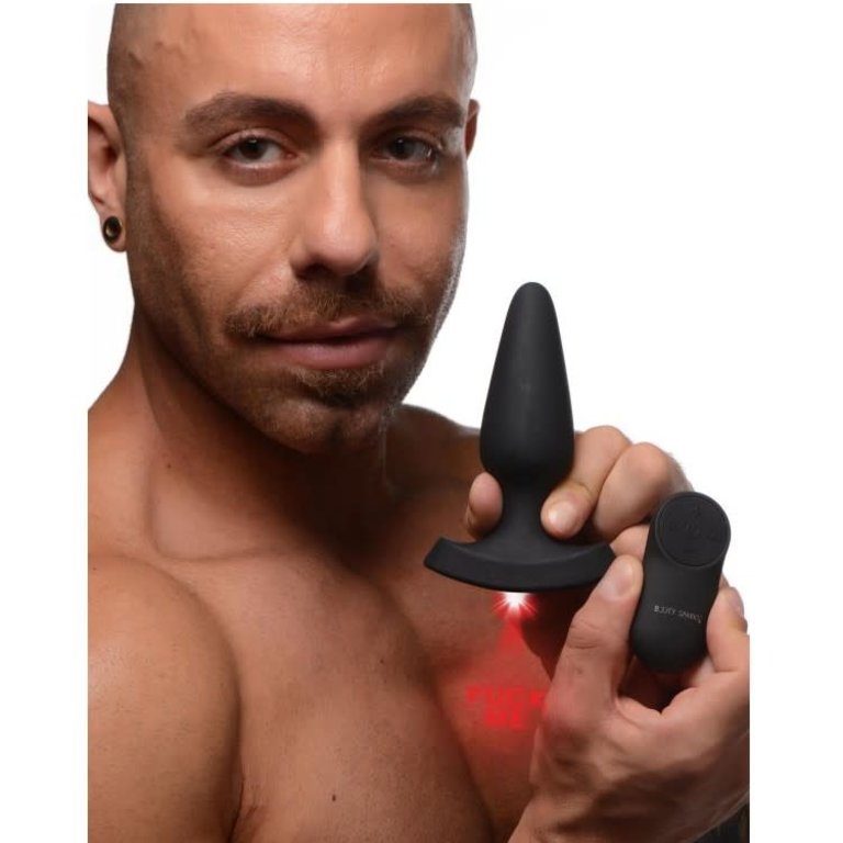 XR Brand Booty Sparks Laser Fuck Me Anal Plug w/Remote - Medium