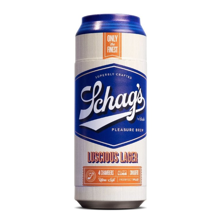 Blush Novelties Schag's Beer Can Male Masturbator Luscious Lager