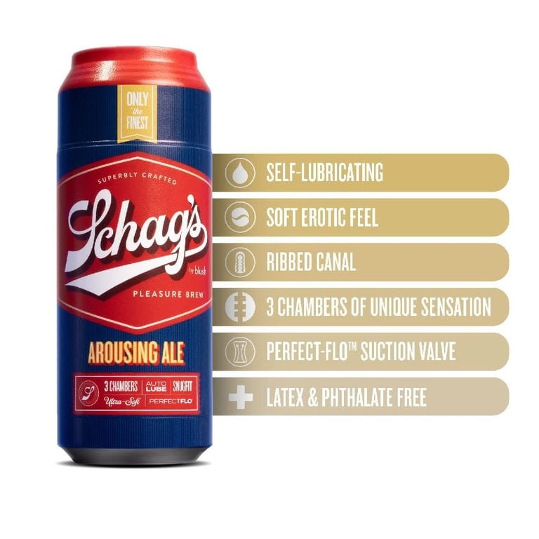 Blush Novelties Schag's Beer Can Male Masturbator Arousing Ale