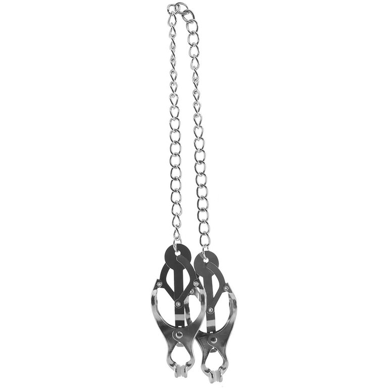 Lux Fetish Japanese Clover Nipple  Clamps