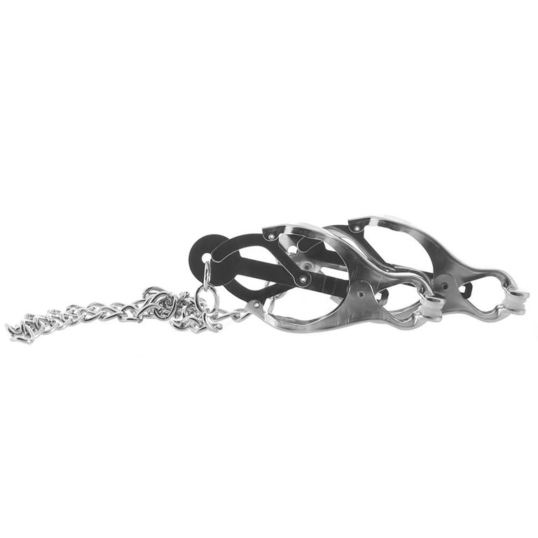 Lux Fetish Japanese Clover Nipple  Clamps