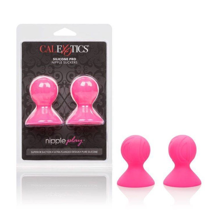 CalExotic Silicone Nipple Suckers - Pink