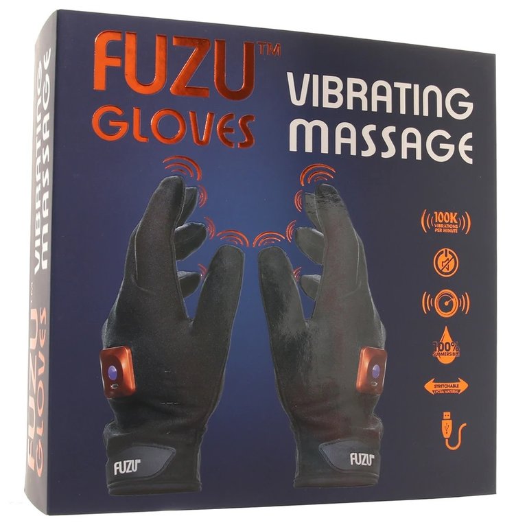 DeeVa Toys Fuzu Vibrating Massage Gloves