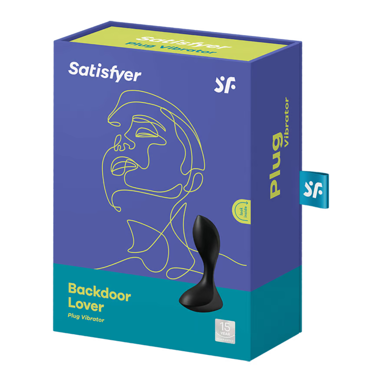 Satisfyer Backdoor Lover Prostate Vibrator Black