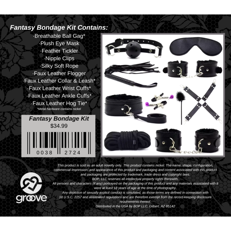 Groove Fantasy Bondage Kit
