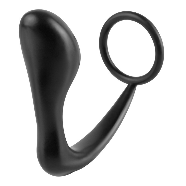 Pipedream Anal Fantasy Collection Ass Gasm Cockring Plug - Black