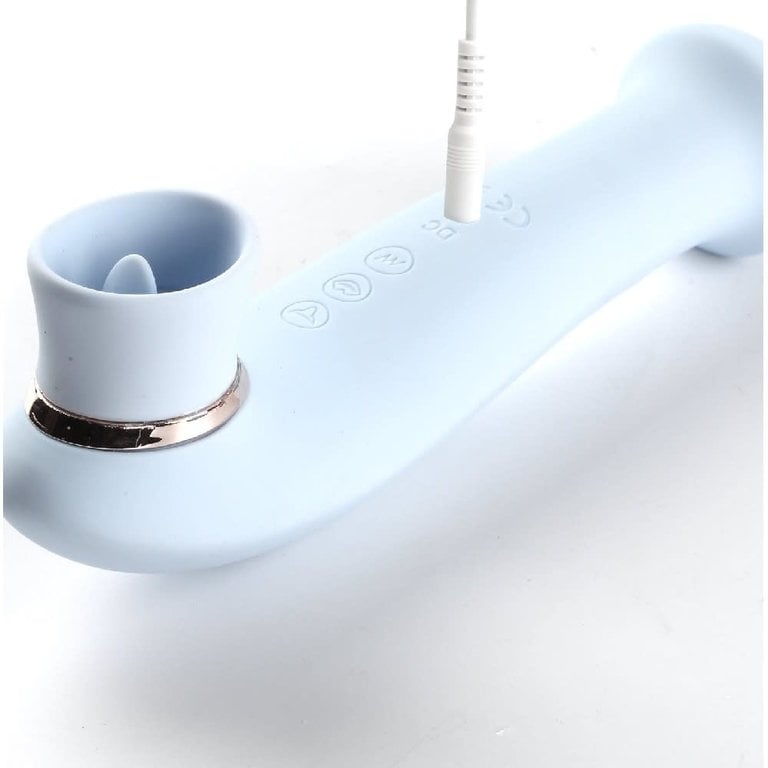 Maia Destiny Suction Vibrator With Flickering Tongue