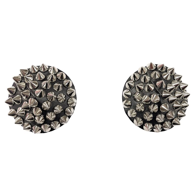 Coquette Round Spiked Reusable Pasties