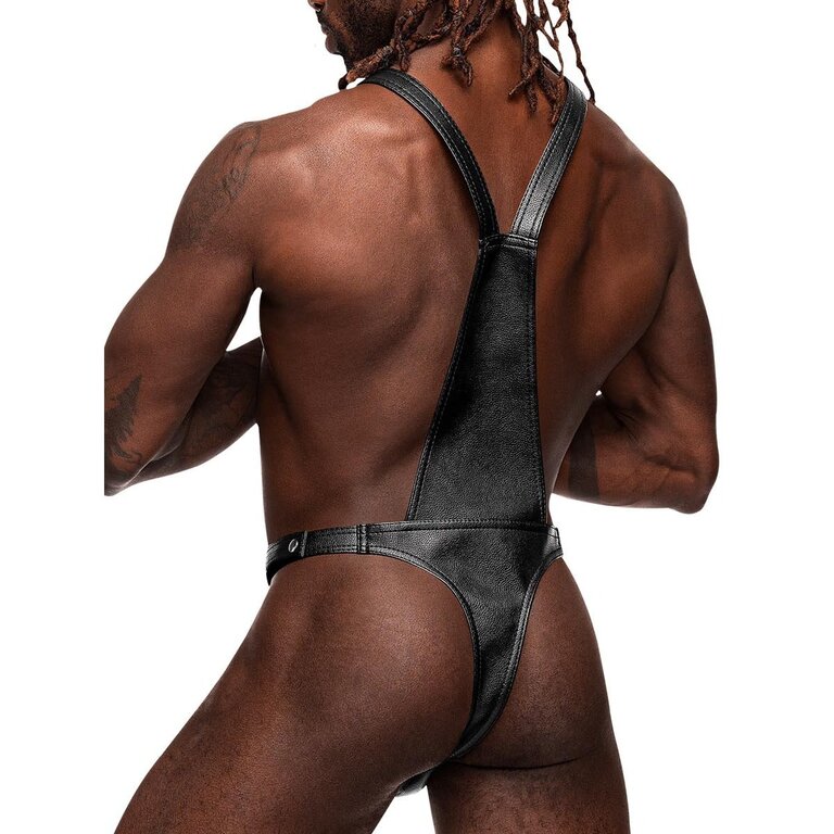 Male Power Capricorn Leather Studded Full Body Sling