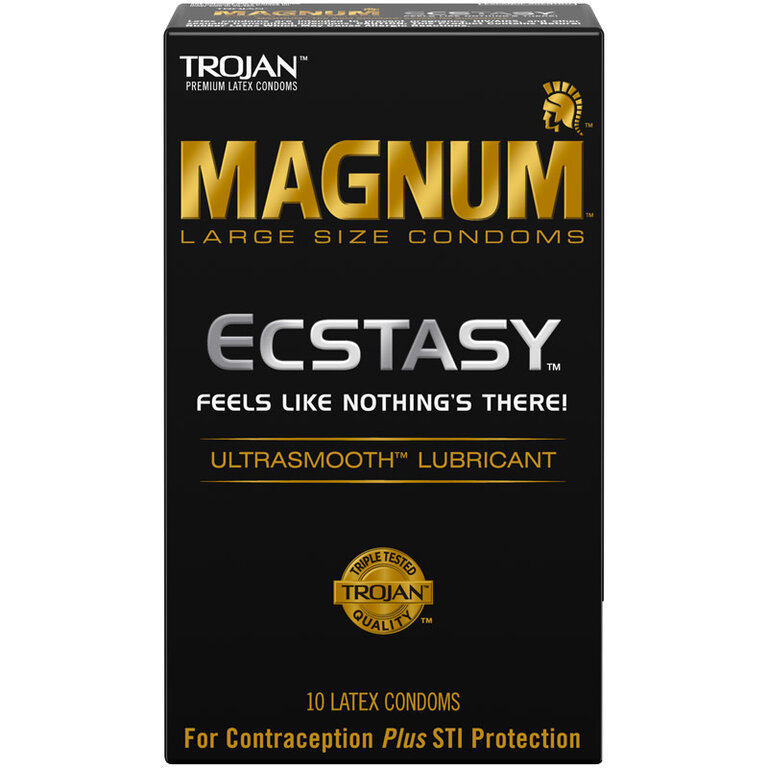 Trojan Magnum Ecstasy Condom 10-pack