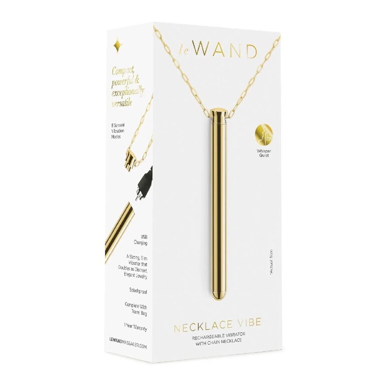 Le Wand Le Wand Vibrating Necklace - Gold