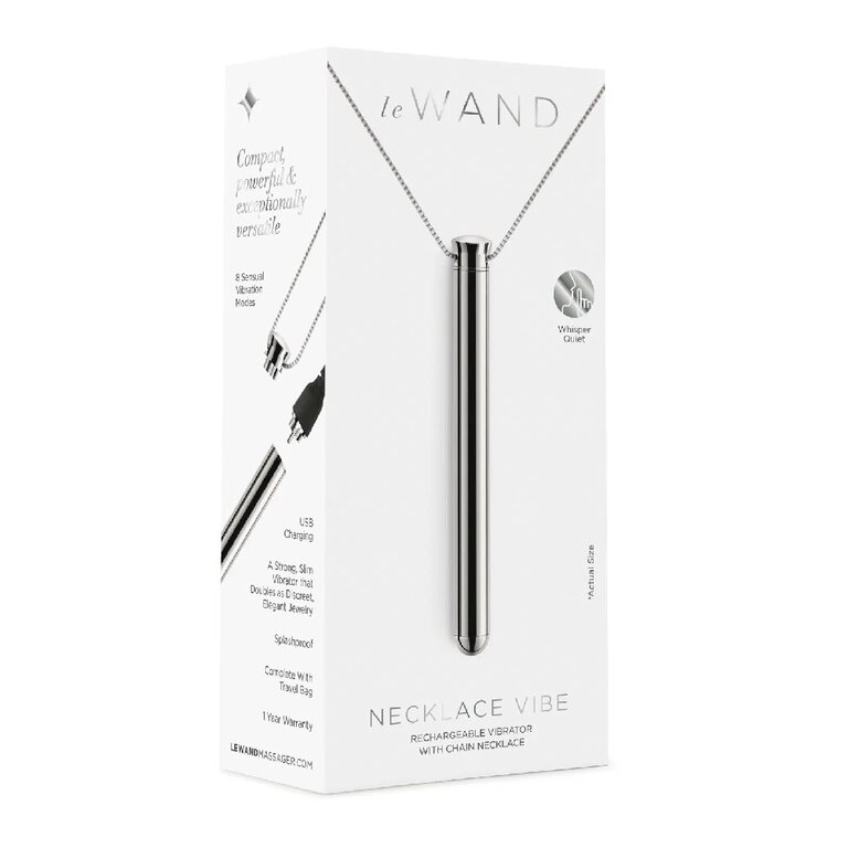 Le Wand Le Wand Vibrating Necklace - Silver