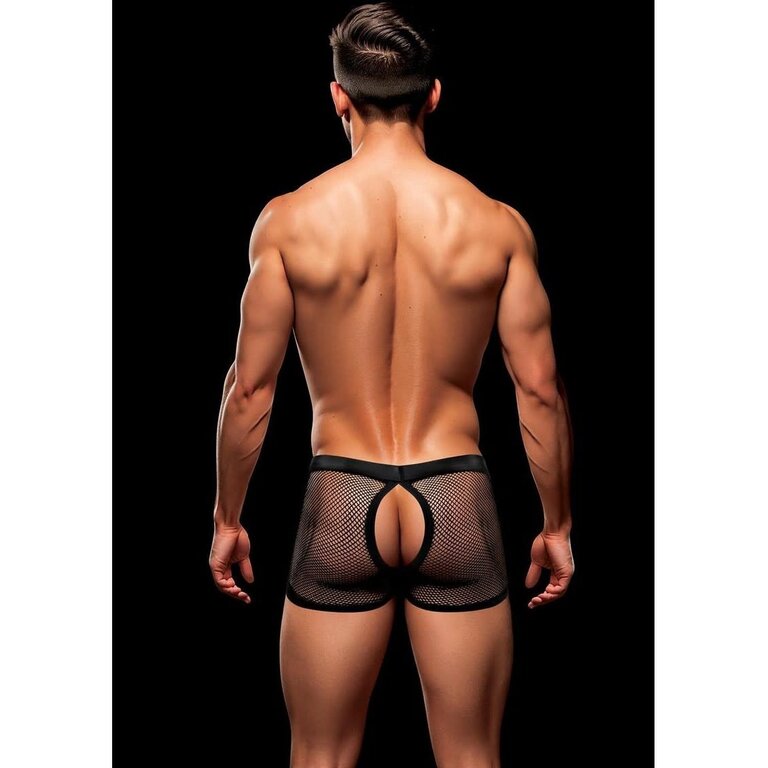 Envy Snap Down Mesh Open Back Boxer Brief