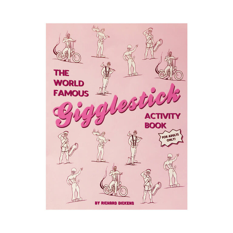 Wood Rocket LLC The World Famous Gigglestick Activity Book