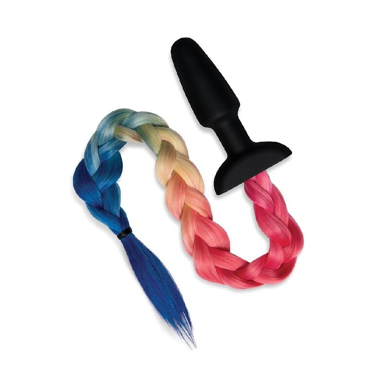 Whip Smart Silicone Plug With Rainbow Tail And Talons