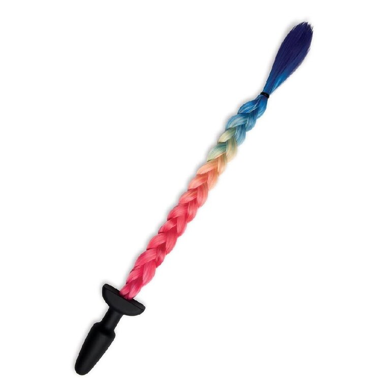 Whip Smart Silicone Plug With Rainbow Tail And Talons