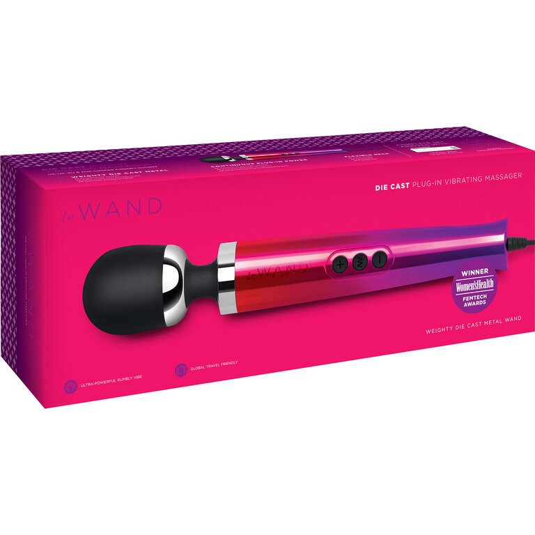 Le Wand Le Wand Diecast Plug-In Vibrating Massager - Ombre