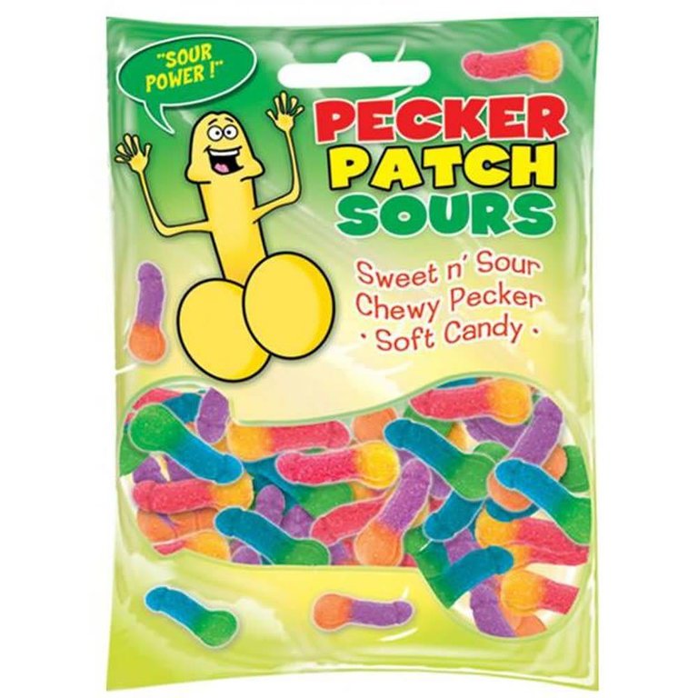 Hott Products Pecker Patch Sour Gummy Candy