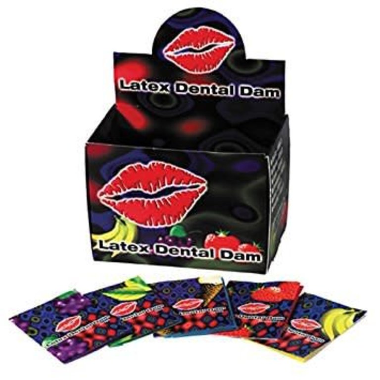 Latex Dental Dam - Strawberry - Groove