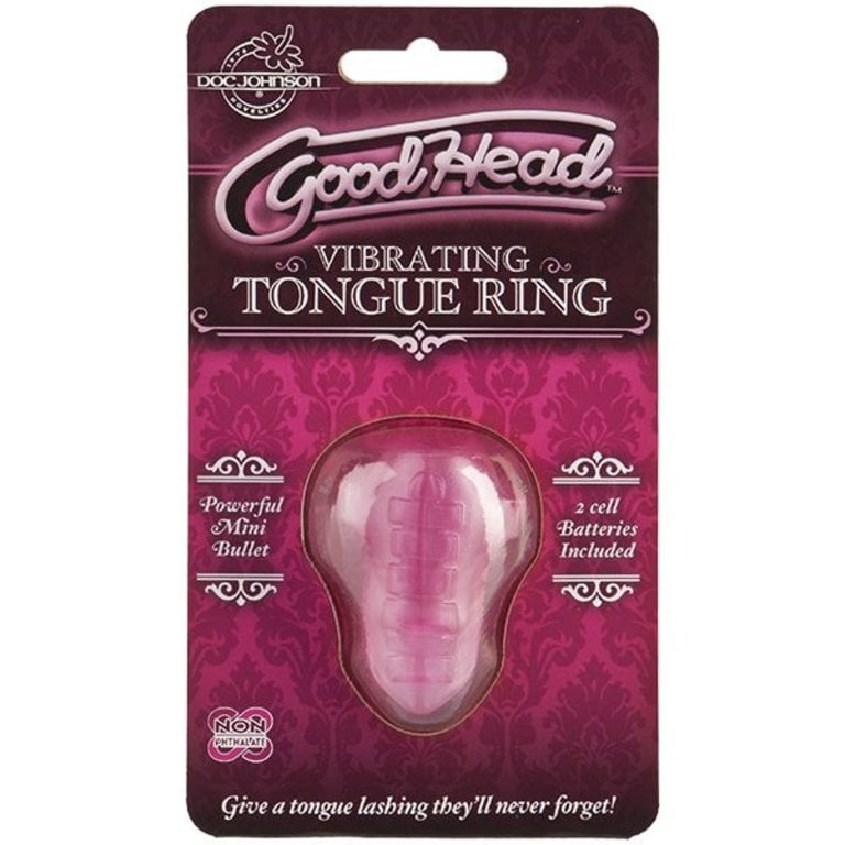 Doc Johnson Goodhead Vibrating Tongue Ring