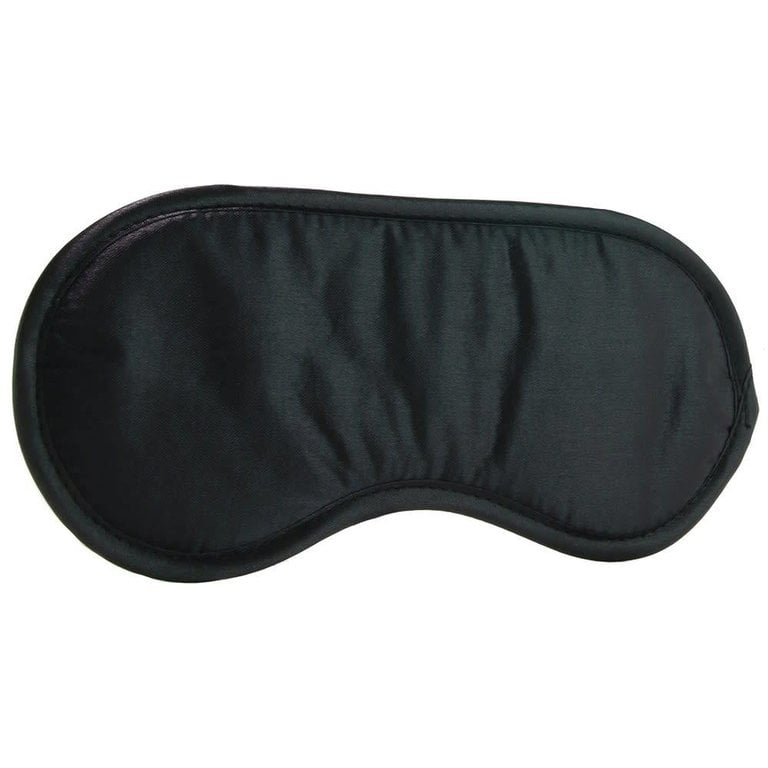 Sportsheets Satin Blindfold Black