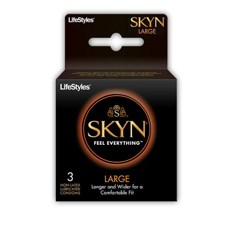 Lifestyles SKYN Large Non-Latex Condom 3-pack