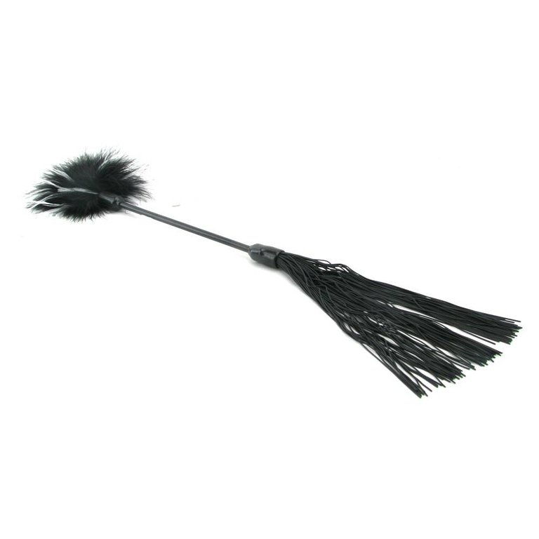 Sportsheets Whipper Tickler - Black/White