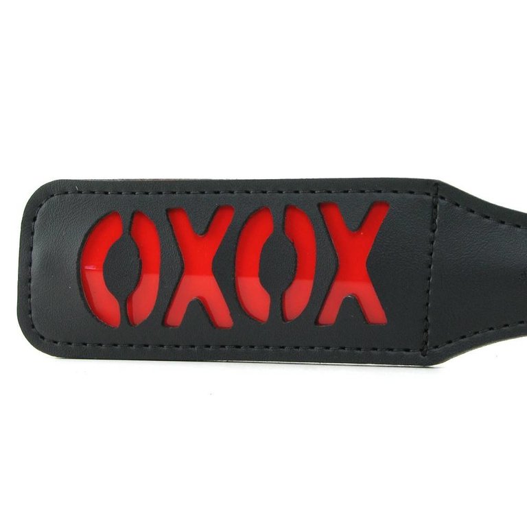 Sportsheets Sex and Mischief XOXO Paddle  - Black